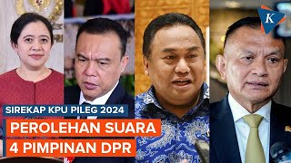 Perolehan Suara 4 Pimpinan DPR yang Bersaing Lagi di Pileg 2024, Puan Tertinggi