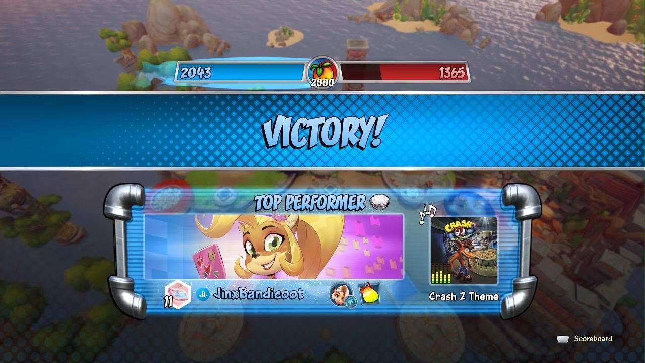 Crash Team Rumble Beta, A Top Performer Coco Banditcoot Gameplay - YouTube