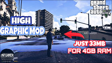 GTA V Best Graphics Mod 2020 | Just 33Mb Better Than Redux | For Low End PC  in Tamil | MR GAMER