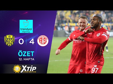 Merkur-Sports | MKE Ankaragücü (0-4) B. Antalyaspor - Highlights/Özet | Trendyol Süper Lig - 2023/24