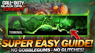 The BEST METHOD to Unlock the "TERMINAL" Dark Ops Challenge! - Black Ops 6: Zombies (Round 50+ Boss)