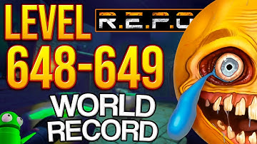 R.E.P.O. Solo World Record Level 648-649 | +$200.000 EXTRACTION!💀