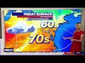 DC weather: Dry, mild Friday ahead of Hurricane Isaias remnants Sunday