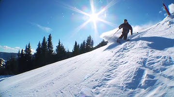 Final Cut Pro X ULTRA SLOW MOTION Skiing with Optical Flow 3 % speed