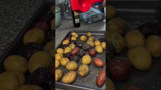 Lemon herb roasted potatoes are the perfect side dish for any season food cooking learntocook