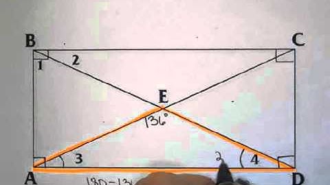 Finding Angles in a Rectangle
