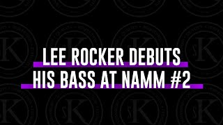 Lee Rocker debuts his Bass at NAMM - Part 2