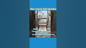 Rice Candy Ball Machine | Rice Candy Ball Production Line | Puffed Rice Ball Equipment