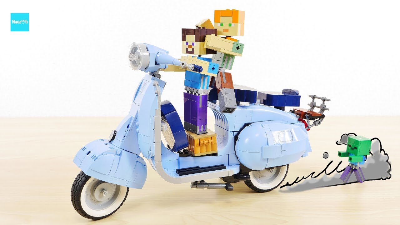 大人レゴ 「ベスパ125」 2022年の新作セット 10298 LEGO Vespa 125