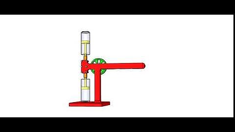 Four Bar Quick Return Mechanism Animation in Solidworks