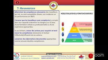 ISO 45001 LEAD IMPLEMENTER ( Système de Management de la Santé & Sécurité au Travail) -  28/11/2025