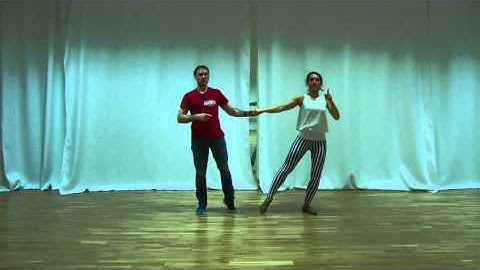 Zouk lessons Germany. Intermediate. 10.10.15. Workshop in Hannover. Head on the line.