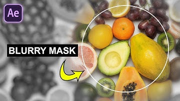 After Effects Tutorial: Easily create a Blur Mask in desired area
