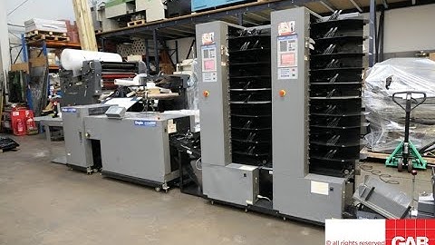 used duplo system 5000 dynamic booklet maker for sale   Gab Supplies Ltd   2005