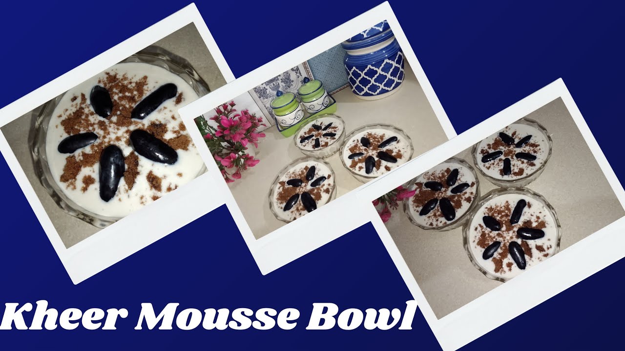 आपने इस तरह की खीर मूस पहले कभी नहीं खाई होगी | Kheer Dessert Ready in 5 Min 👌 