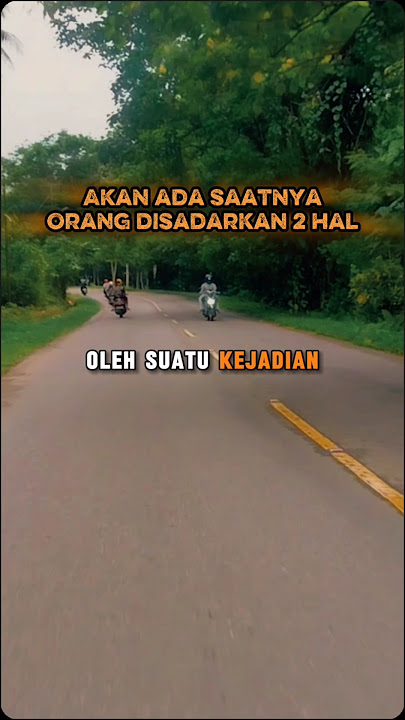 akan ada saatnya seseorang akan disadarkan dengan 2 hal #videoshort #motivasi #doaharian