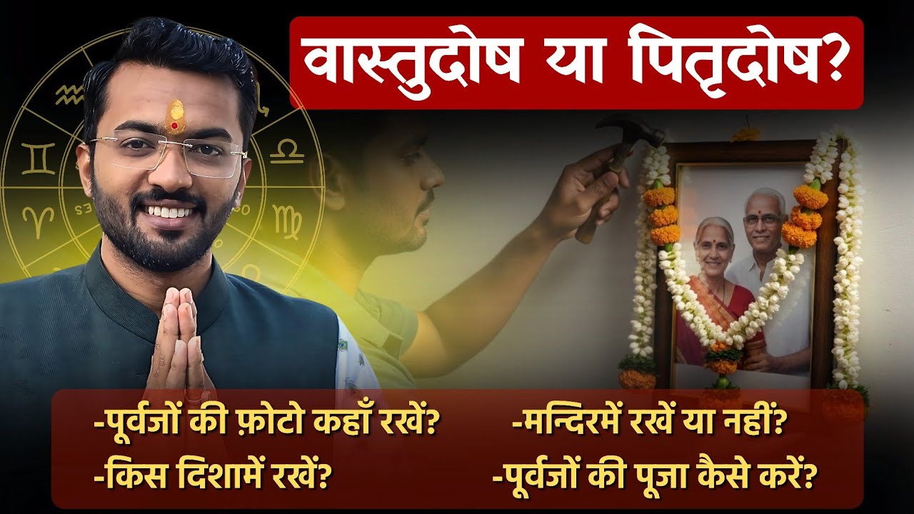 पितरोंकी फोटो किस दिशा में रखें? pitro ki tasveer konsi disha mein