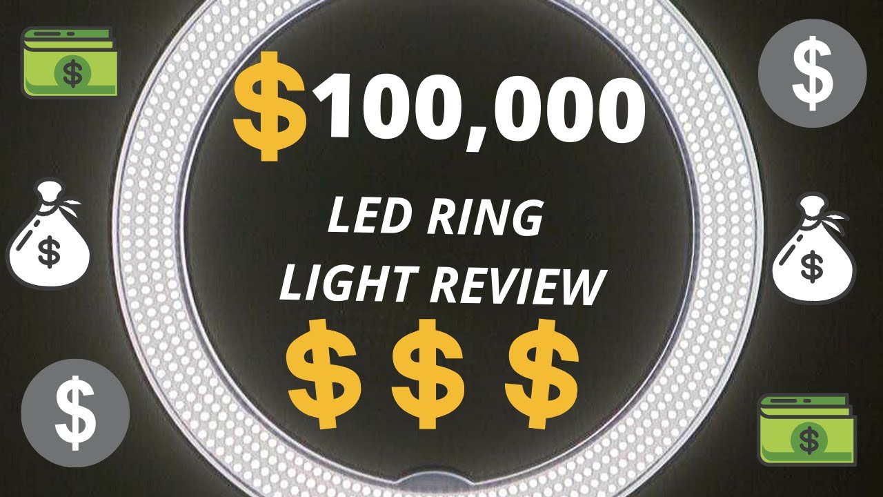 WORLDS EXPENSIVE💰 LED RING LIGHT REVIEW😱 YouTube