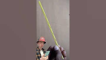 Making a musical instrument out of a drinking straw 🤯