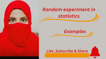 Definition of Random Experiment | Mentor Eman