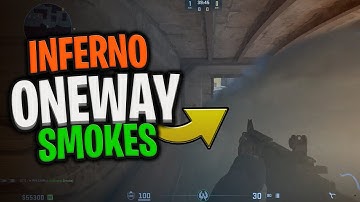 Top 8 One-Way Smokes on CS2 Inferno
