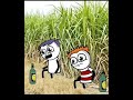 Gaon  ke fresh hone 😆😂🤣 | @funlodeoncartoon | #comedy #funny #shorts