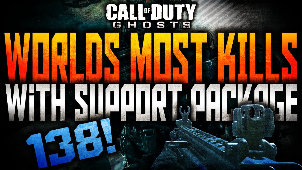 World's Most Kills Using Support Package SOLO (138 Kills) ! Being Motivated!