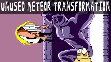 Pizza Tower Early Test Build | Unused meteor transformation