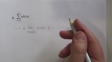 9 Divergent Trig nth Term test