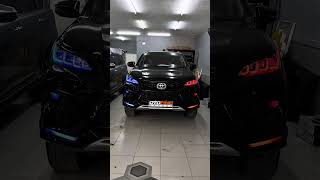 Modifikasi Perlampuan + Head Unit Android Fortuner Legender, jd makin cakep 😍👍🏻