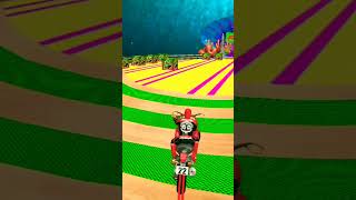 Bike Stunt game video || Bike Racing video || Bike jump game video #trending #ytshorts #bike #game screenshot 4