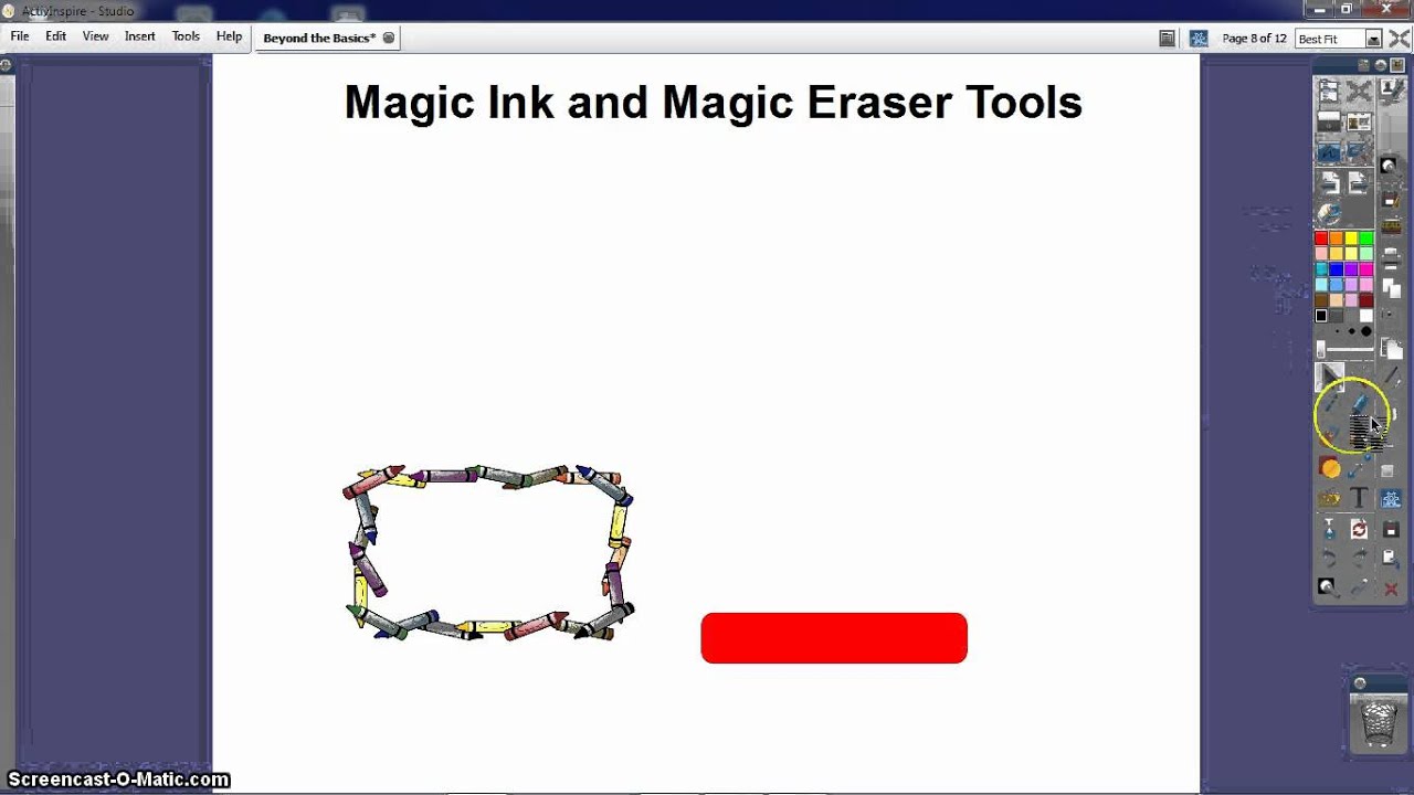 Magic Ink and Magic Erasers YouTube