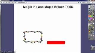 Magic Ink and Magic Erasers