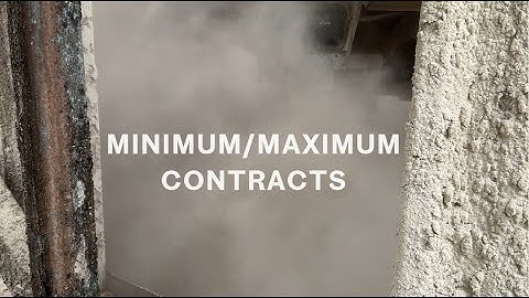 Grain Marketing Minimum Maximum Contracts