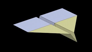 Simple Paper Airplane: 3D Folding screenshot 1