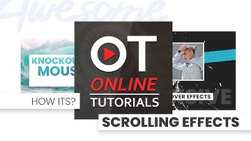 Scrolling Effects | Html CSS and jQuery | Coming Soon