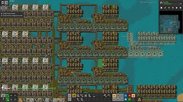 Grubsniks Factorio Seablock 5.16 Speedrun - Part 20 - Bots, bio science, Brass and Invar