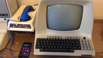 Lear Siegler ADM-5 attempting to log on to Level 29 BBS