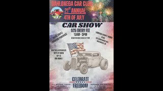 July 4th car show hosted by the Dahlonega Car Club, downtown Dahlonega Ga.