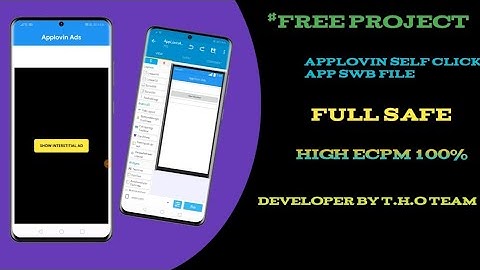 Applovin Ads Self Click Swb In Sketchware | Earning App Applovin Ads | Self Click Swb Hacker jp DRZ