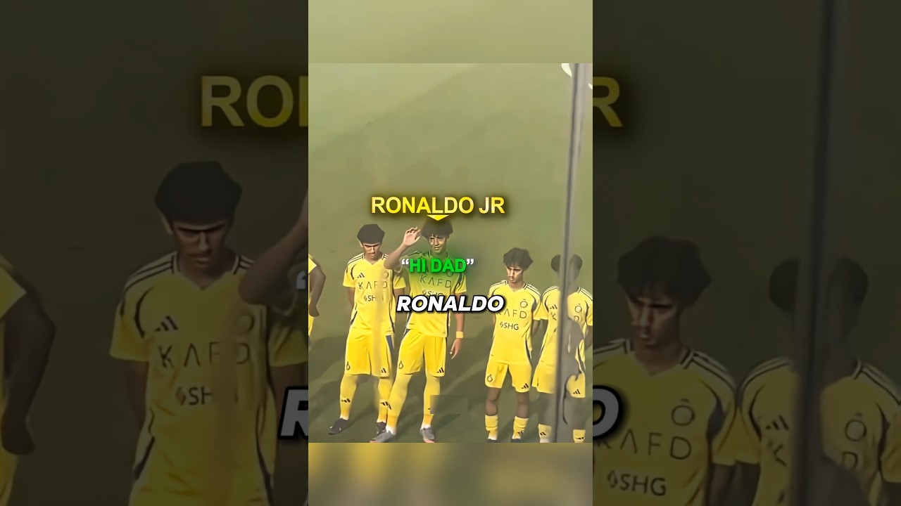 Ronaldo wurde wütend, nachdem dieser Spieler Junior zu Boden gebracht hatte😱ll #shorts #ronaldo
