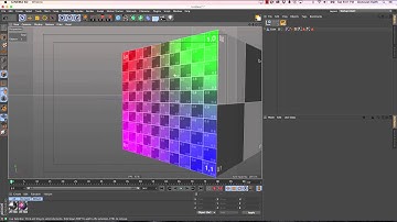 Applying Textures to the Sides of a Cube in Cinema 4D