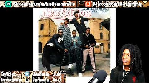 FIRST TIME HEARING New Edition - A Little Bit Of Love (Is All It Takes) Reaction