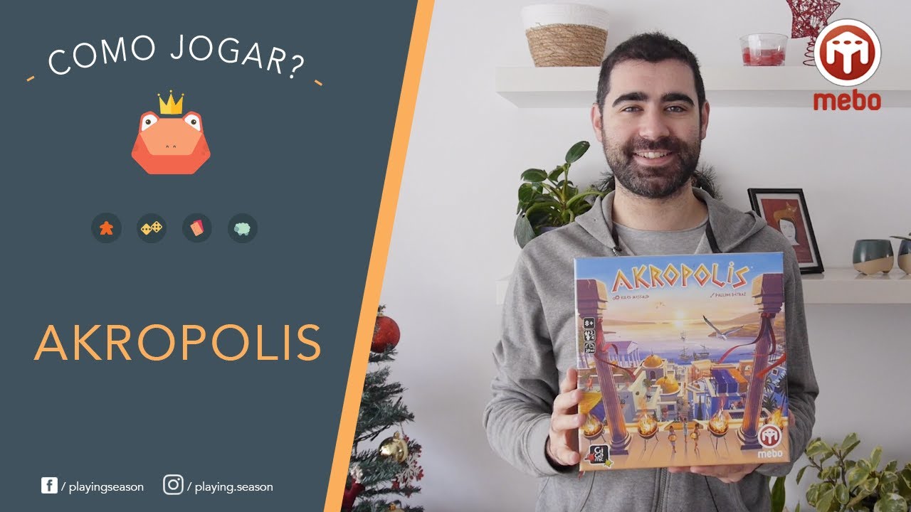 Ludopedia, Fórum, Akropolis, um jogo de montar cidade que vai agradar a  todos