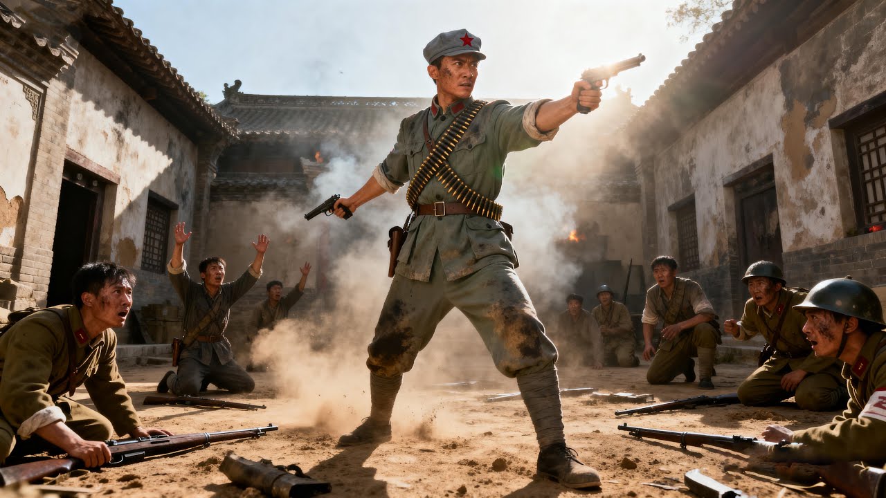 日軍混入八路軍大部隊，小夥意識到不對，一聲令下直接開戰！⚔️ 抗日 Kung Fu #抗日 #電影 #功夫