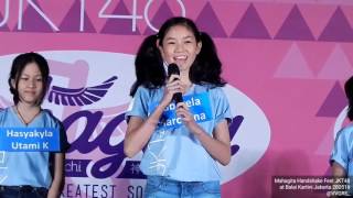 Perkenalan finalis generasi 5 JKT48, at Mahagita Handshake Fest 28 mei 2016