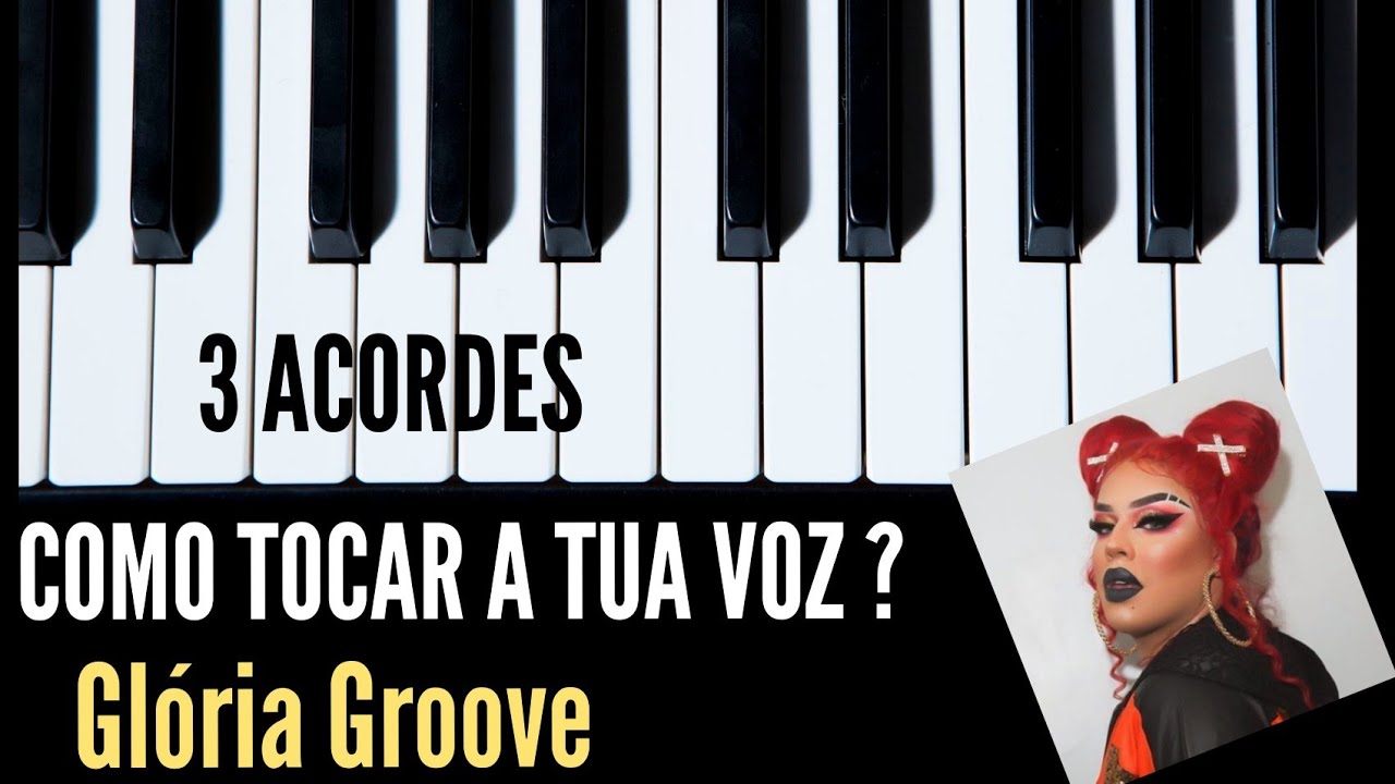A Tua Voz - Glória Groove ( Vídeo aula ) Como tocar ? - YouTube