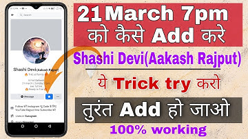 How To Add Fb King Shashi Devi/shashi devi ko kaise add kare2021/Fb king /shashi devi