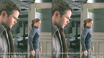 Quantum Break DX12 Patch 30th April Vs Day One Frame Rate Comparison