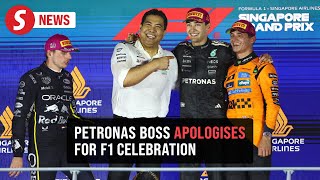 Tengku Muhammad Taufik Says Sorry Over F1 Podium Celebration